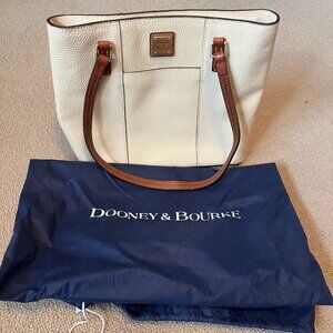 Donney & Bourke Purse, Cream and Red, like new